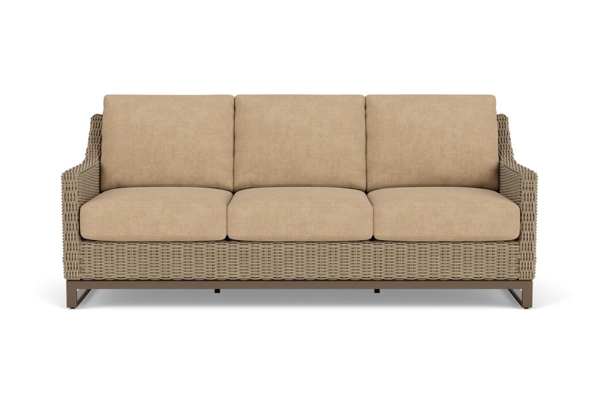 Lloyd Flanders Milan Sofa with Hayden Sand fabric