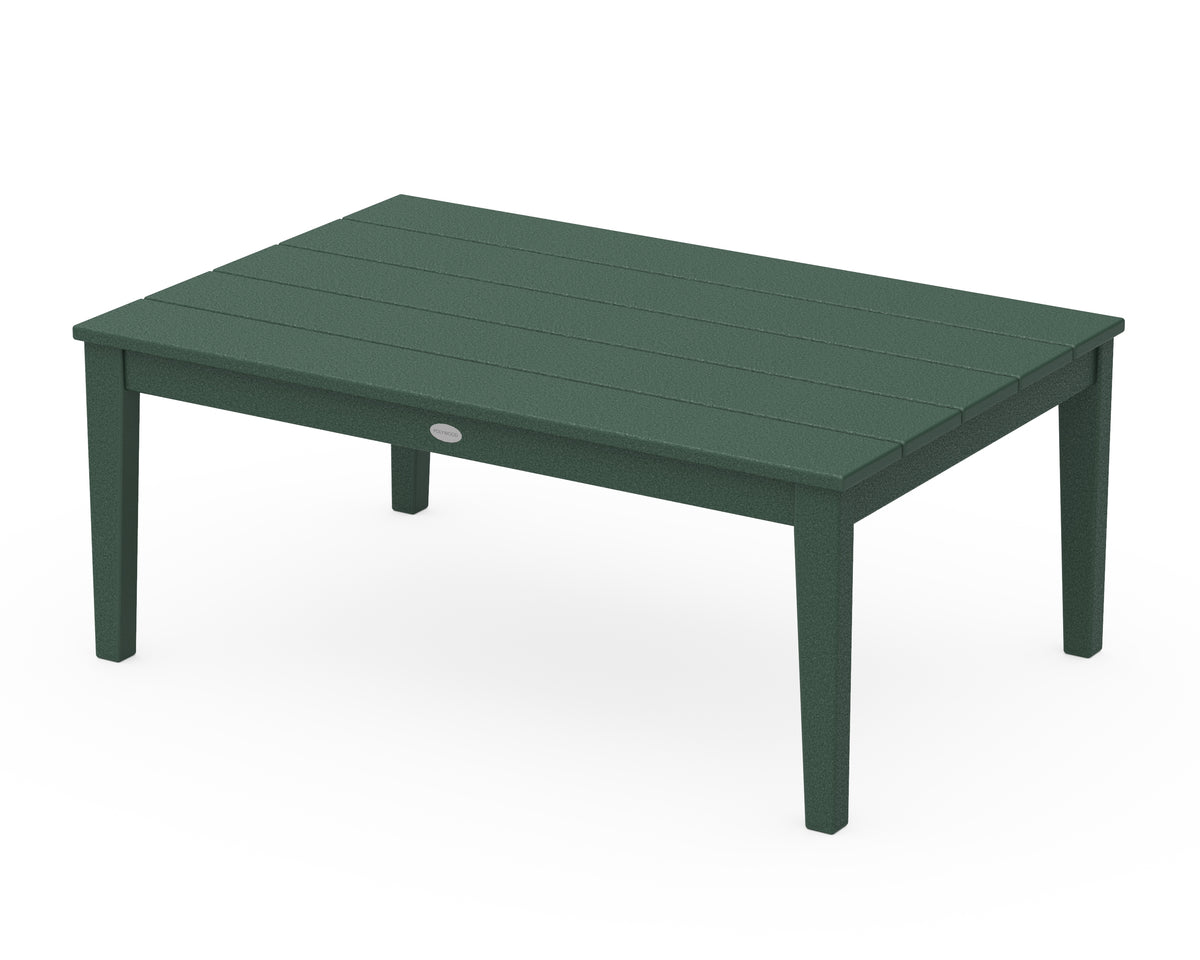 POLYWOOD Newport 28" x 42" Coffee Table in Green