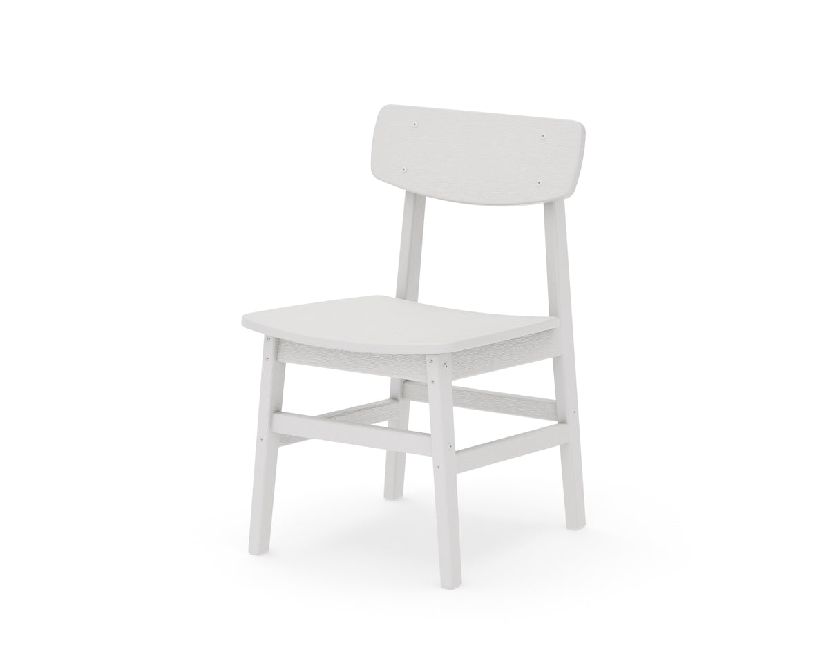 POLYWOOD Modern Studio Urban Chair (Single) in Vintage White