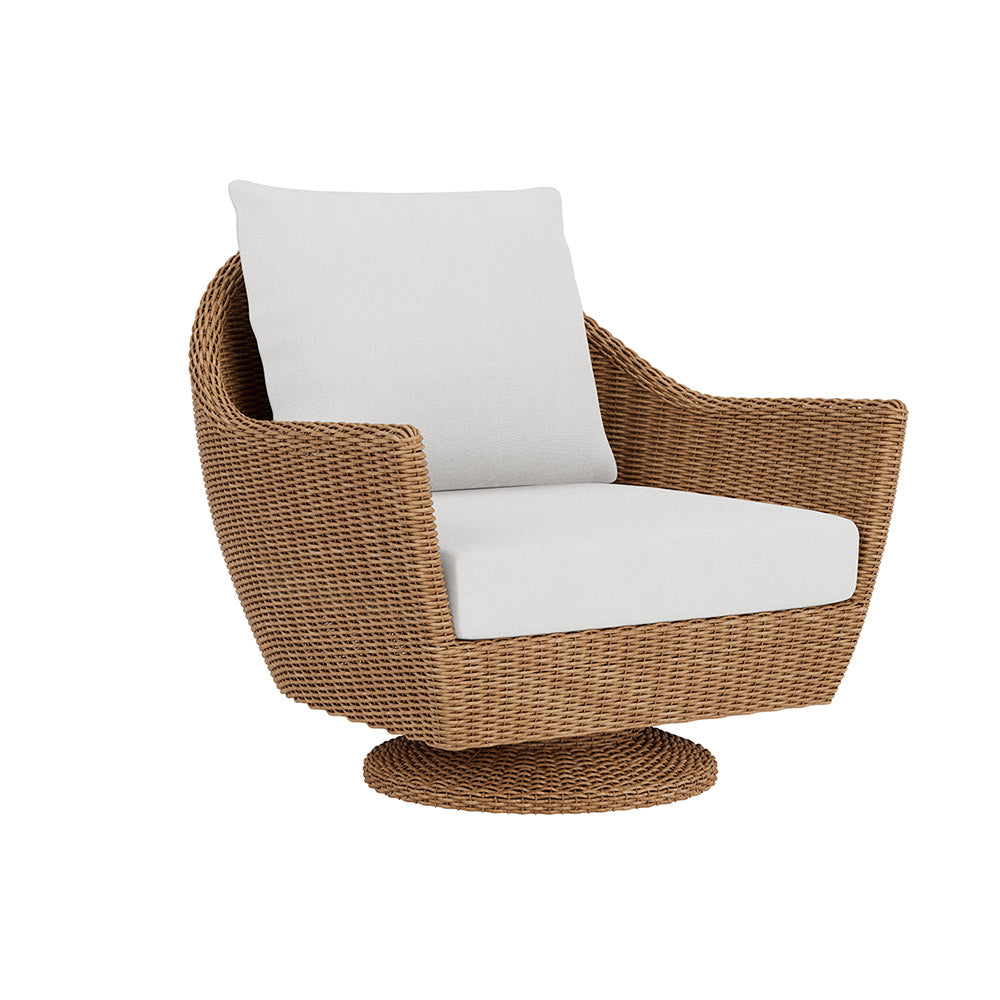 Lloyd Flanders Tobago Swivel Rocker Lounge Chair, lifestyle photo 1