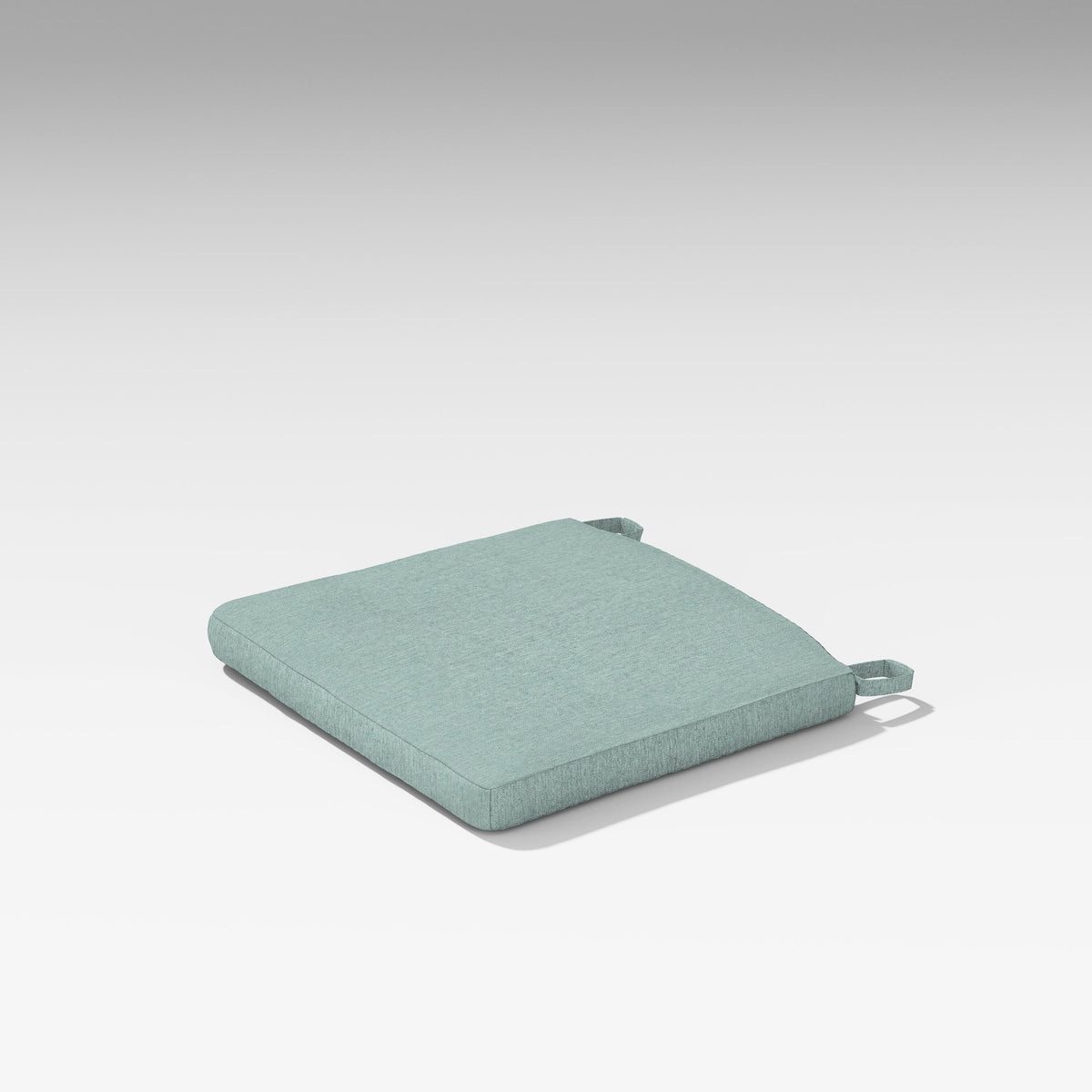 POLYWOOD Estate Dining Seat Pad in Glacier Spa
