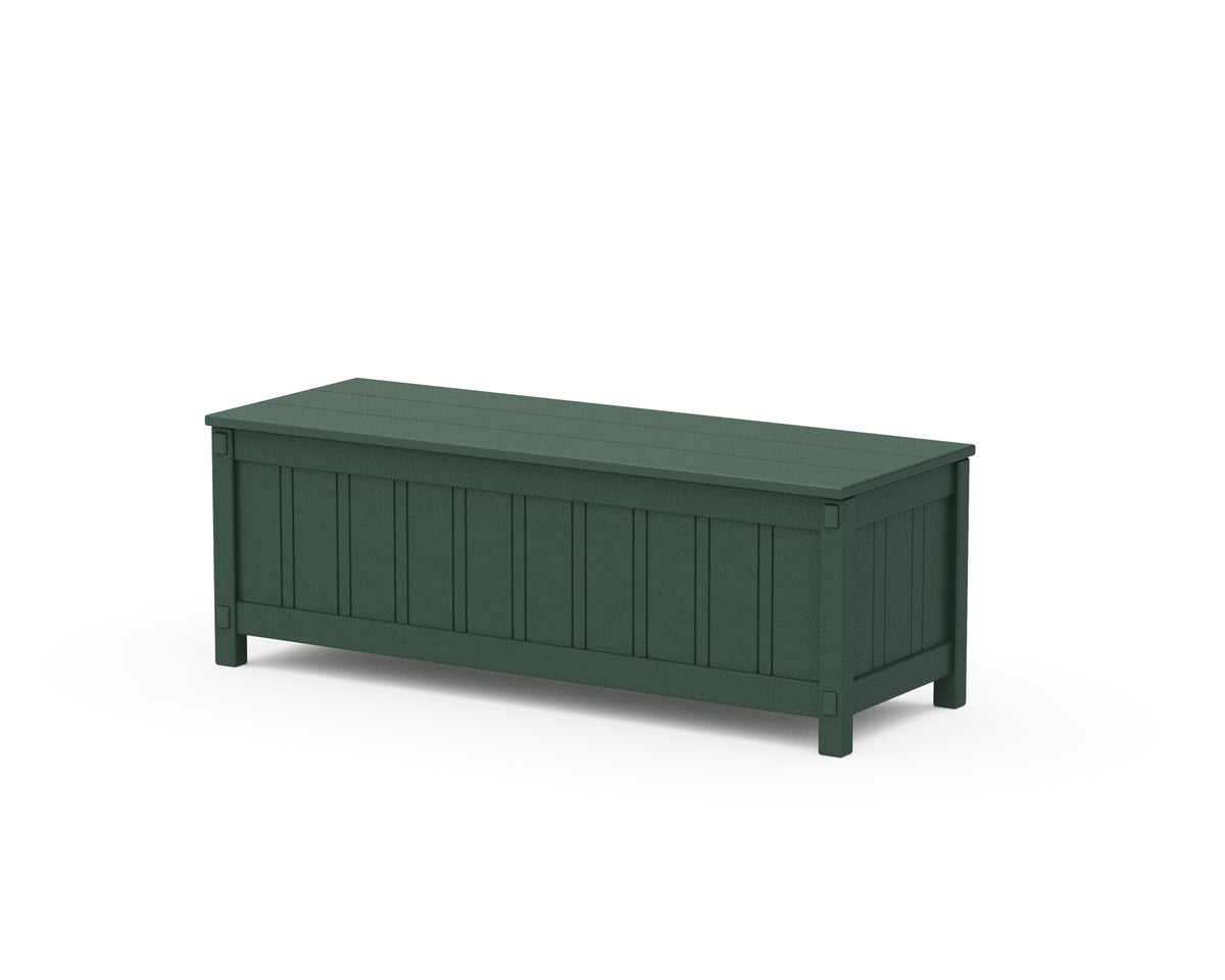 POLYWOOD Acadia 48” Storage Bench in Green