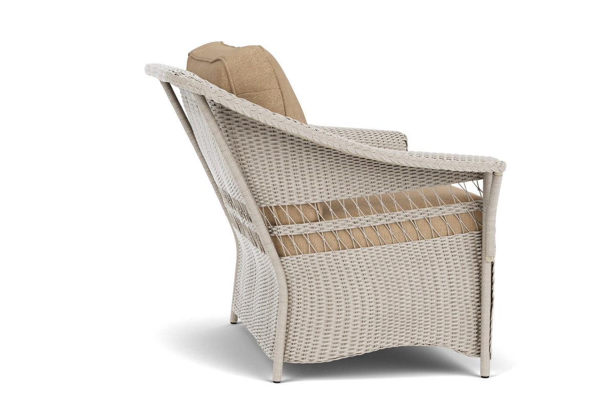 Lloyd Flanders Nantucket Chair and a Half in Linen with Hayden Sand fabric, view 5