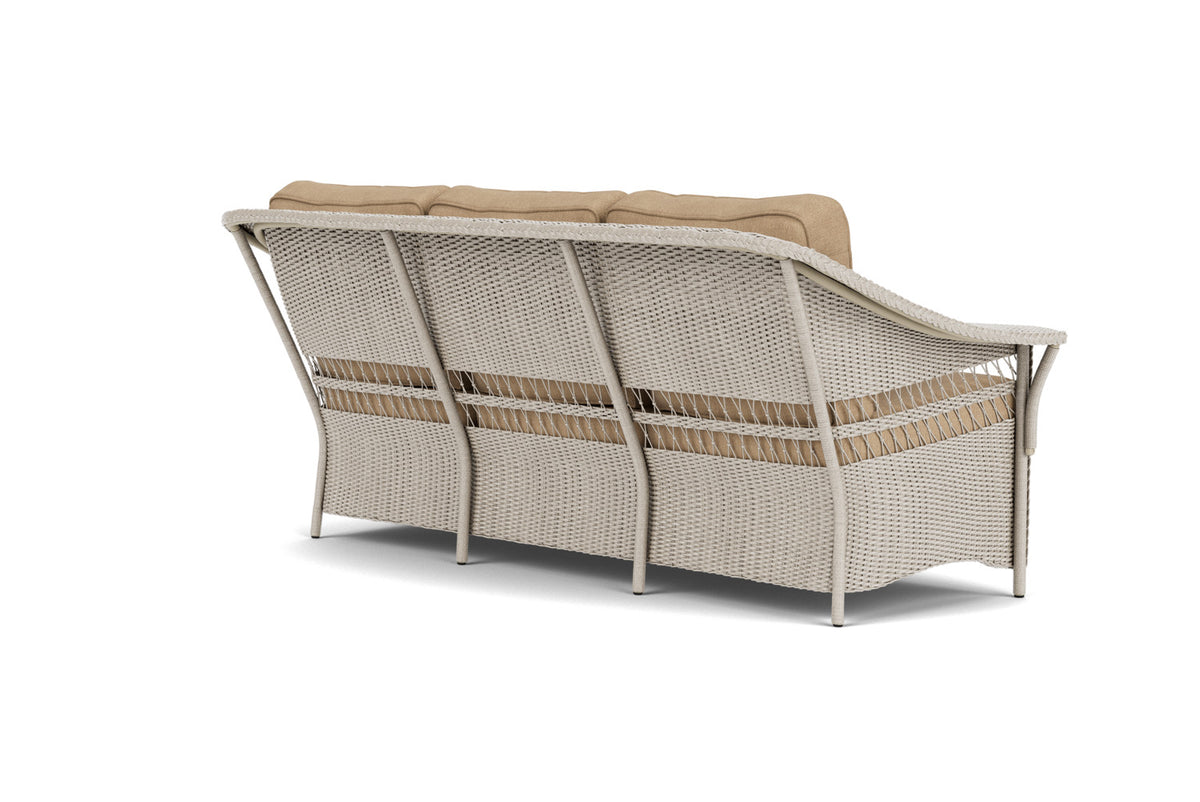 Lloyd Flanders Nantucket Sofa in Linen with Hayden Sand fabric, view 6