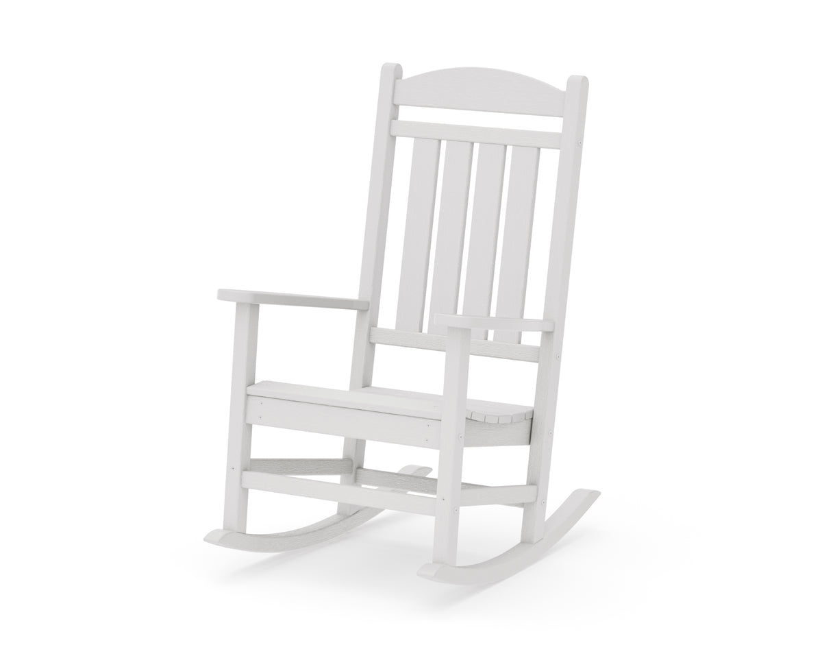 POLYWOOD Presidential Rocking Chair in Vintage White