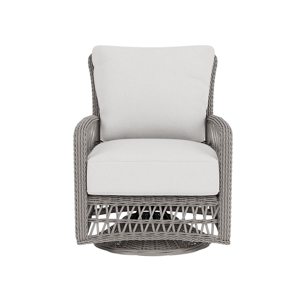 Lloyd Flanders Mackinac Swivel Glider Lounge Chair, lifestyle photo 2