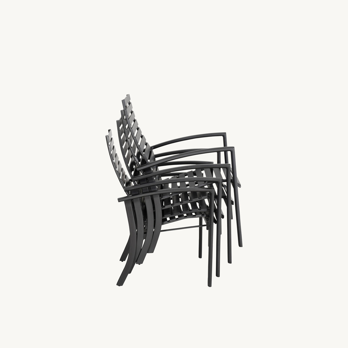Castelle Santorini Stackable Slats Dining Chair, view 8