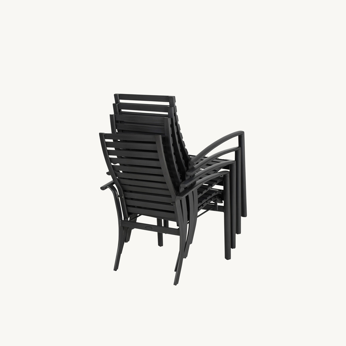 Castelle Santorini Stackable Slats Dining Chair, view 9