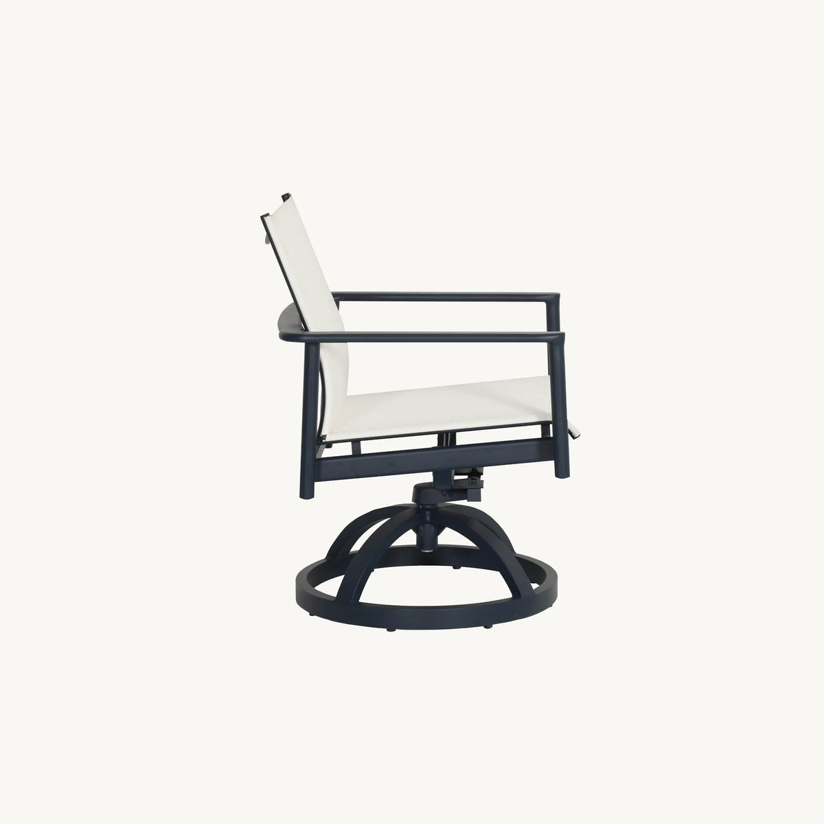 Castelle Davenport Sling Arm Dining Swivel Rocker, view 3