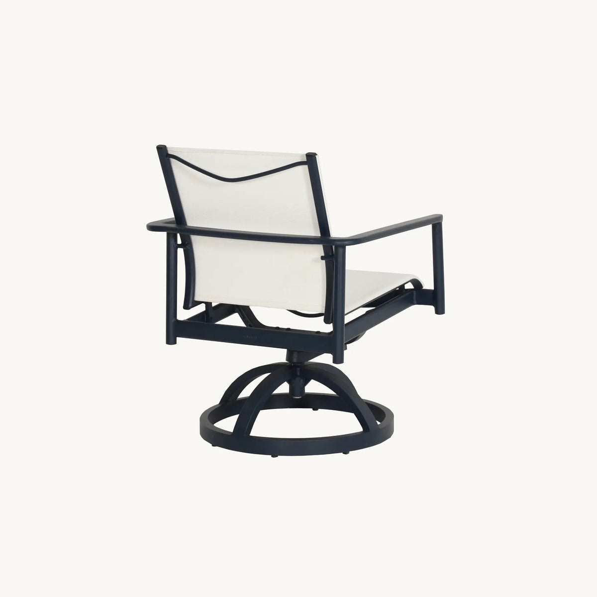 Castelle Davenport Sling Arm Dining Swivel Rocker