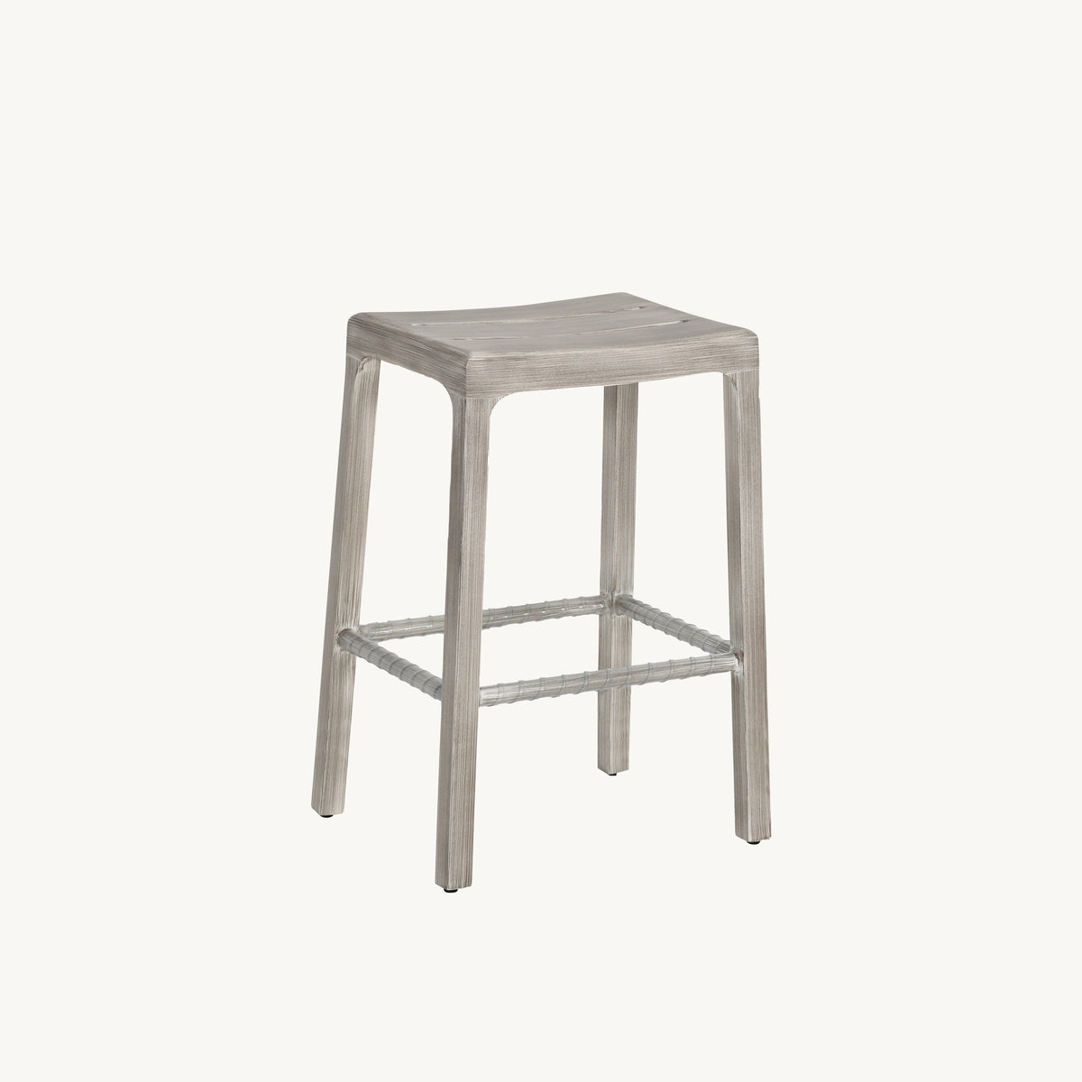 Castelle Fortuna Cast Saddle Bar Stool