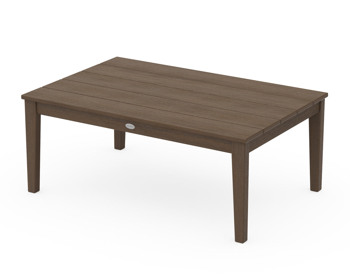 POLYWOOD Newport 28" x 42" Coffee Table in Kona