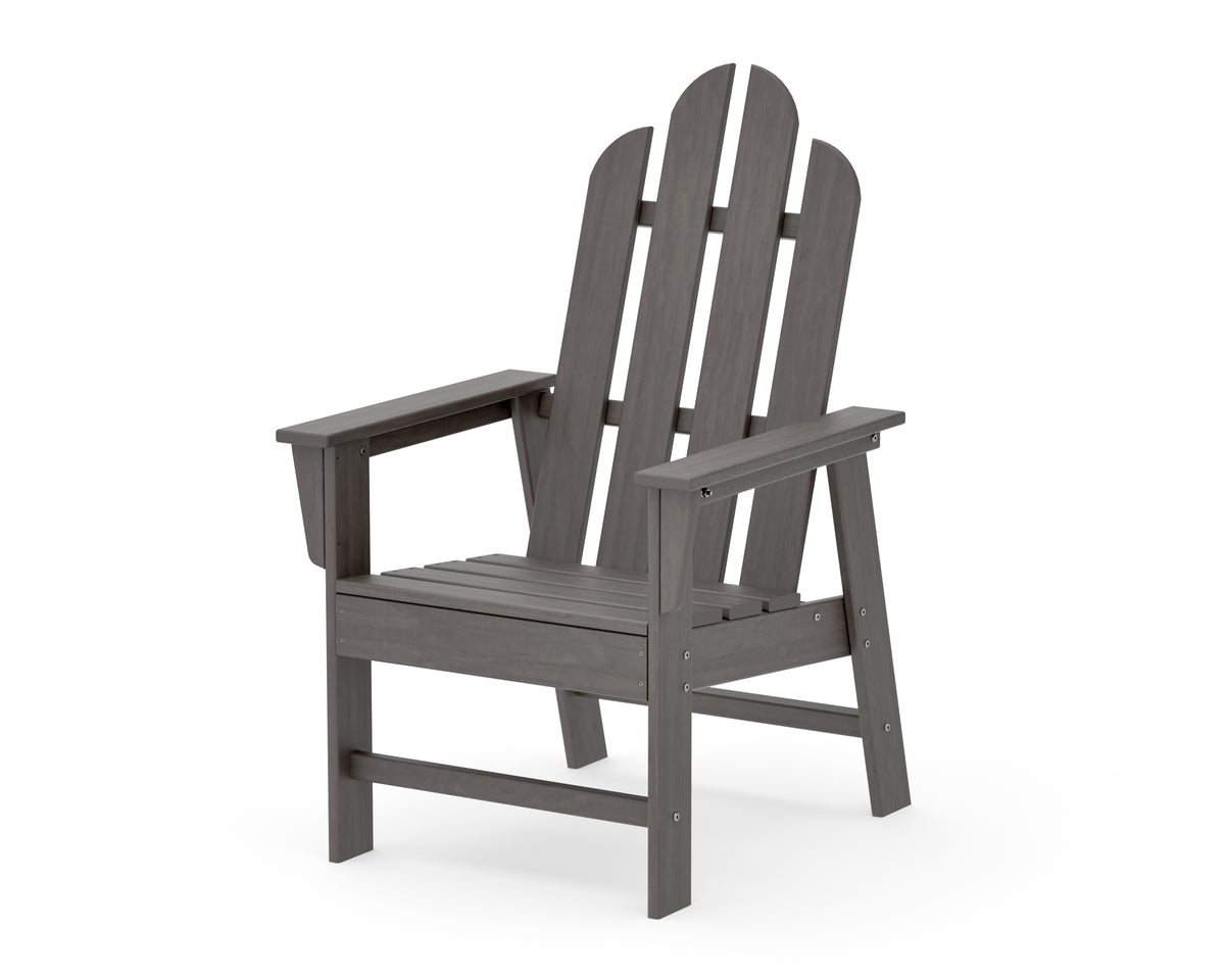 POLYWOOD Long Island Dining Chair in Driftwood