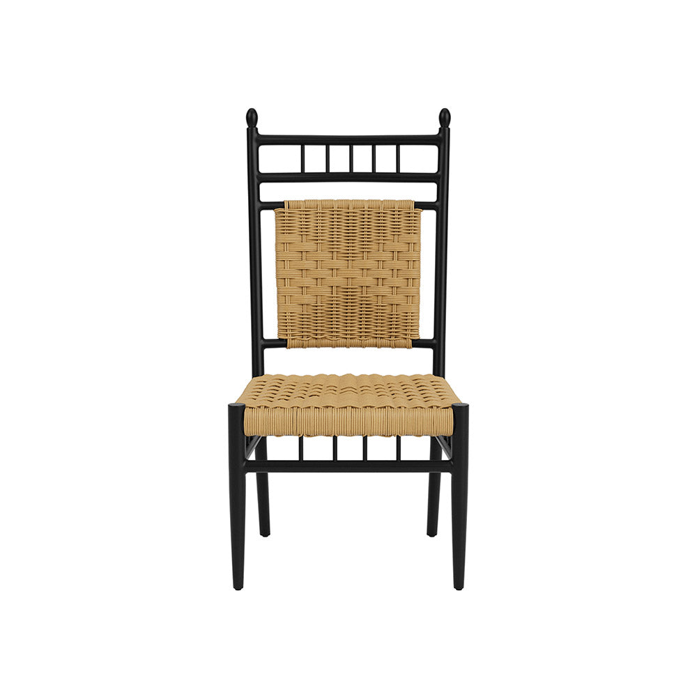 Lloyd Flanders Low Country Armless Dining Chair, lifestyle photo 2