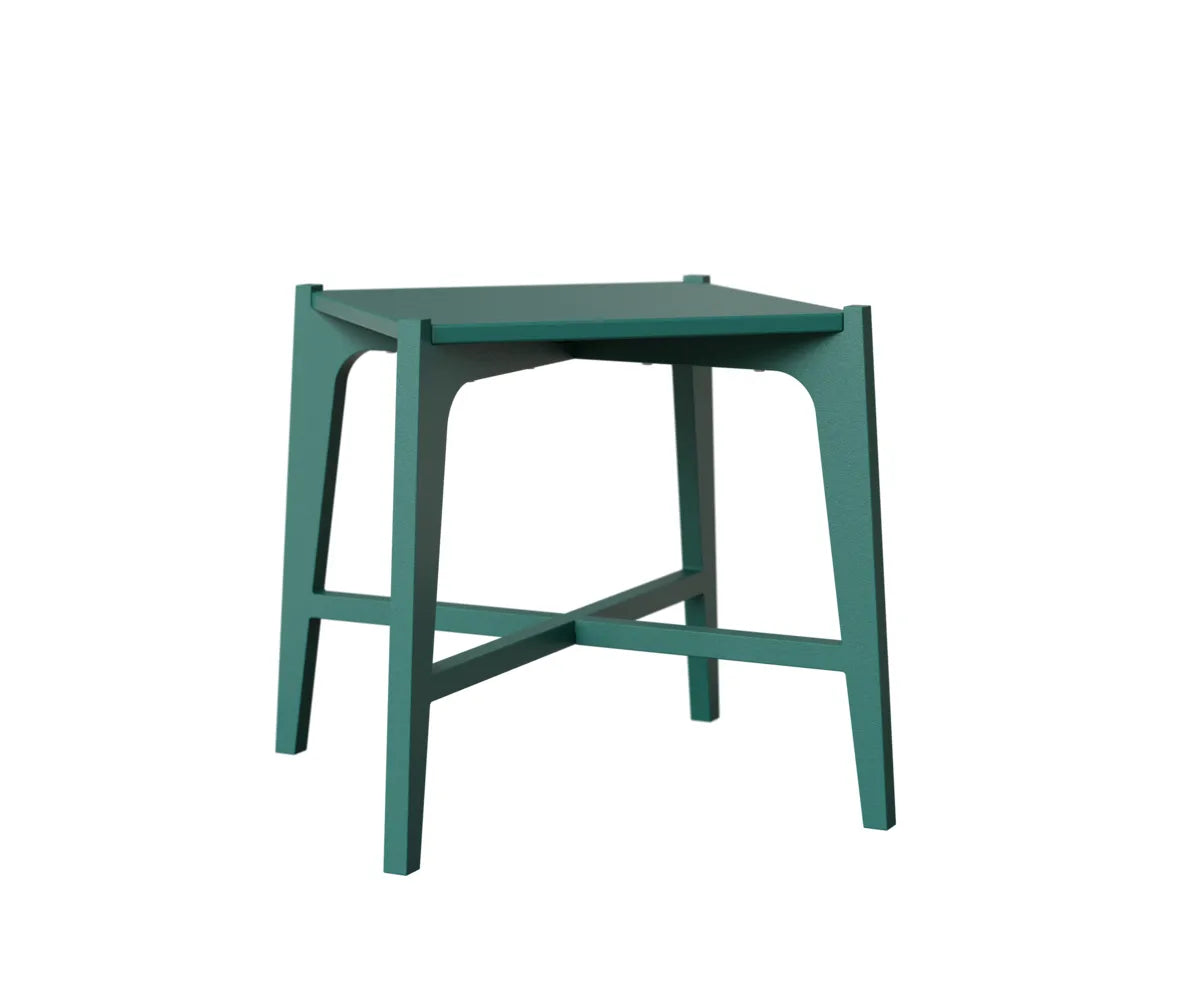 Berlin Gardens MGP Square Side Table in Teal