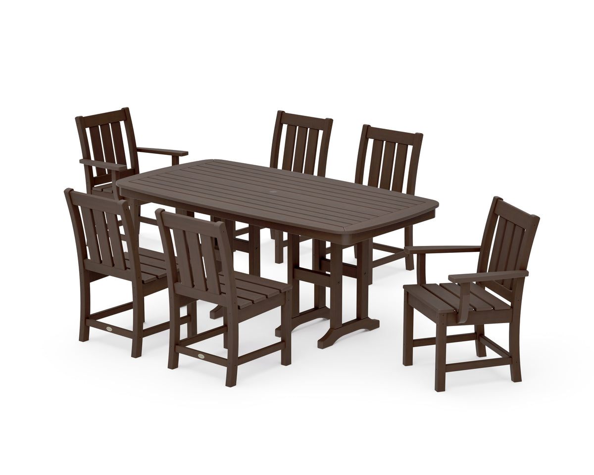 POLYWOOD Oxford 7-Piece Dining Set in Kona