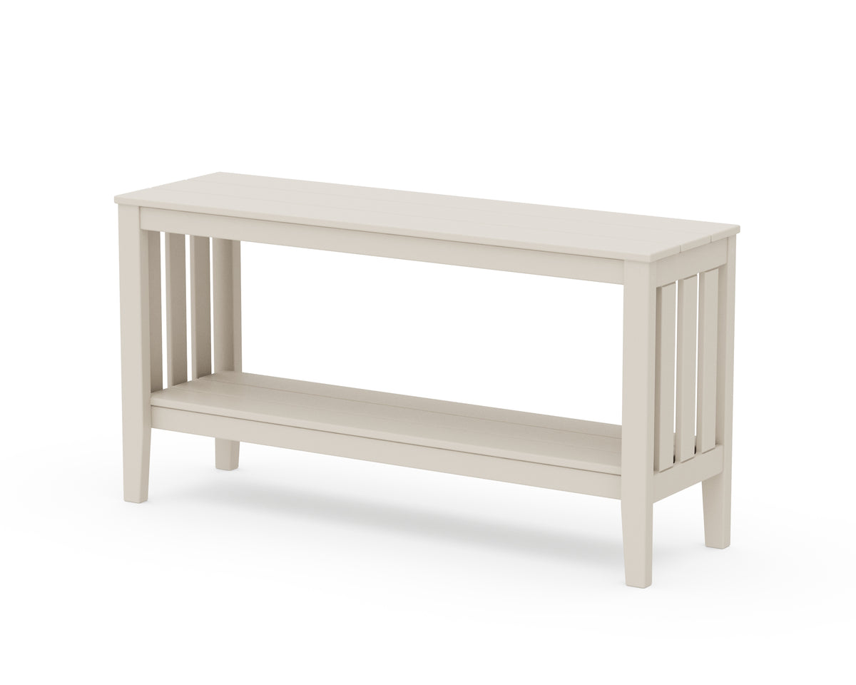 POLYWOOD Acadia 56” Console Table in Sand