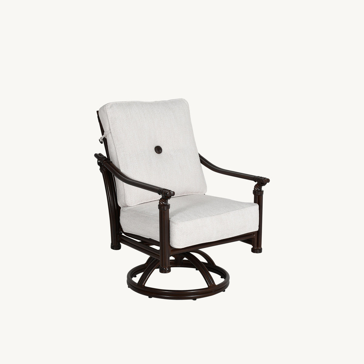 Castelle Coco Cushioned Swivel Rocker, view 6
