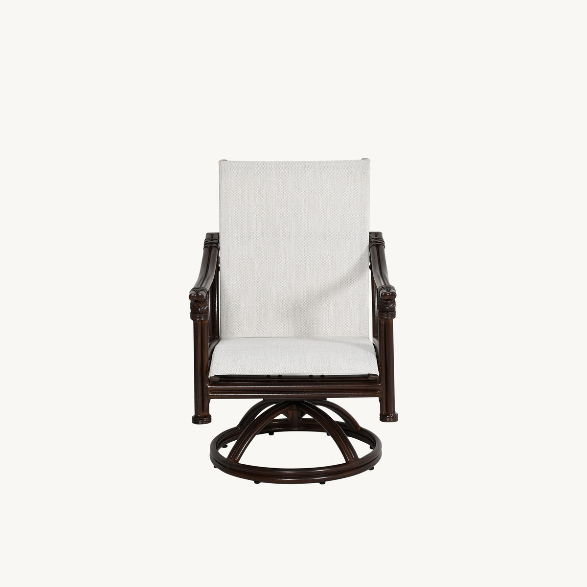 Castelle Coco Sling Dining Swivel Rocker