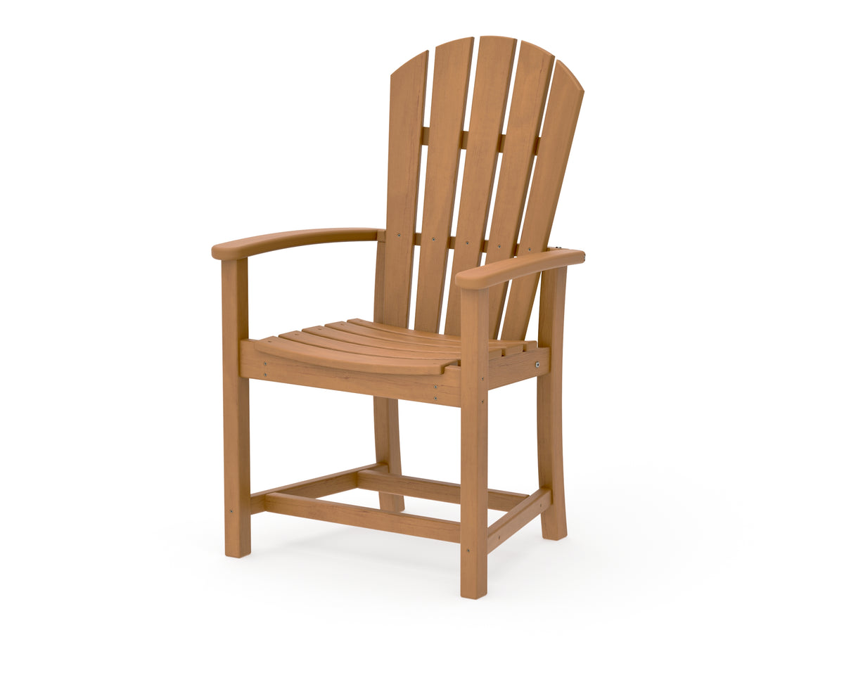 POLYWOOD Palm Coast Dining Chair in Natural