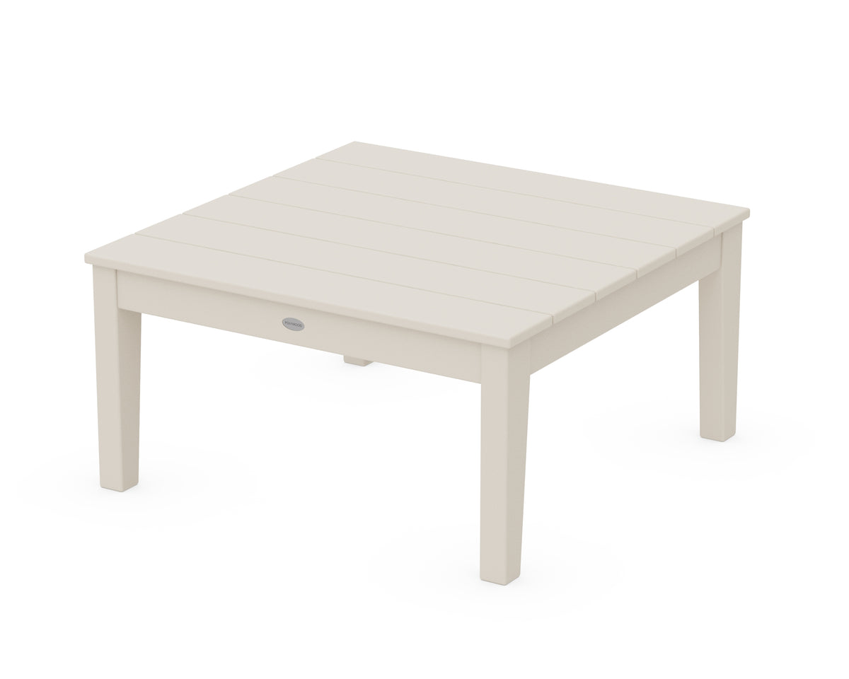 POLYWOOD Newport 36" Conversation Table in Sand