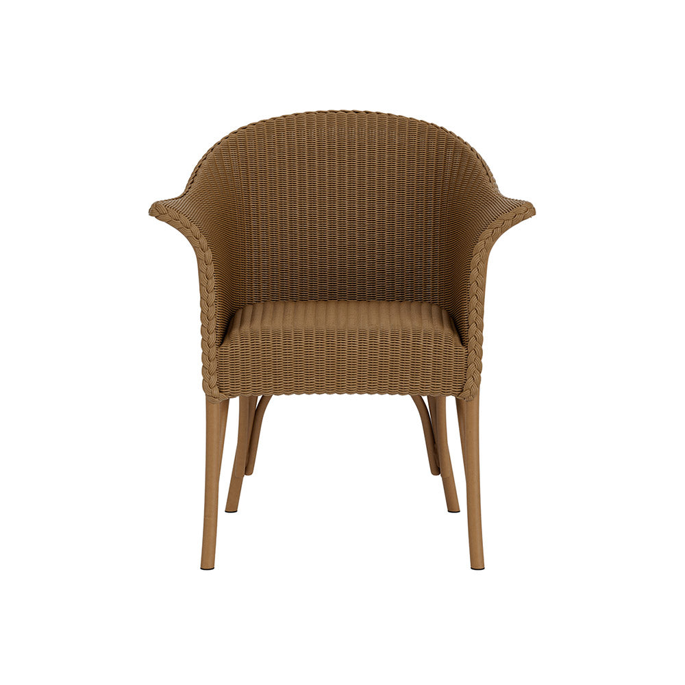 Lloyd Flanders All Seasons Dining Armchair with Padded Seat, lifestyle photo 2