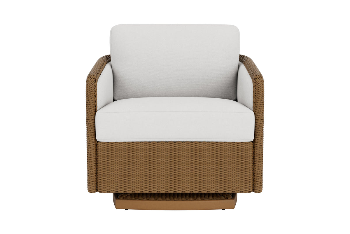 Lloyd Flanders Visions Swivel Glider Lounge Chair, lifestyle photo 2
