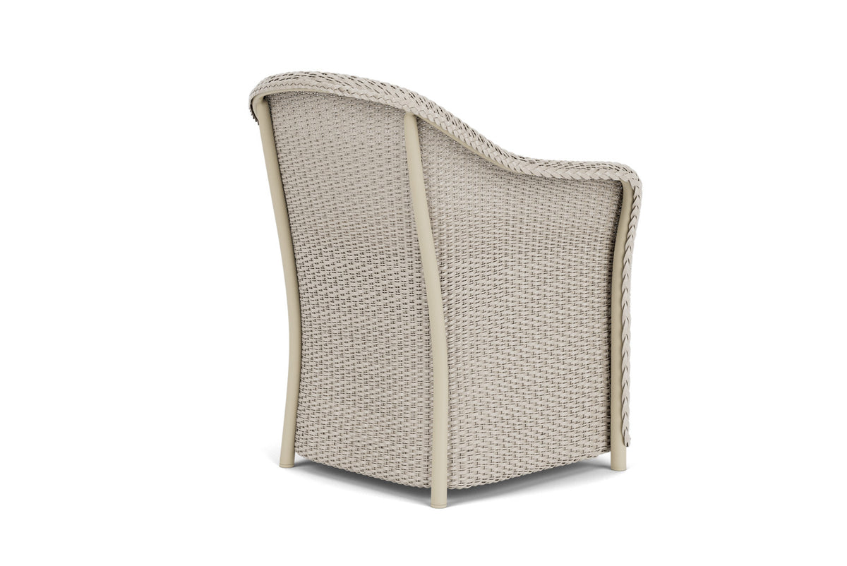 Lloyd Flanders Weekend Retreat Dining Set in Linen with Hayden Sand fabric, view 6