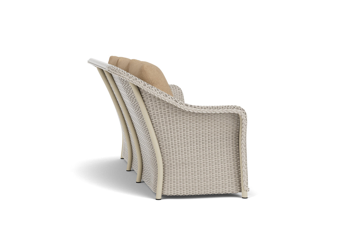 Lloyd Flanders Weekend Retreat Living Room Set in Linen with Hayden Sand fabric, view 5
