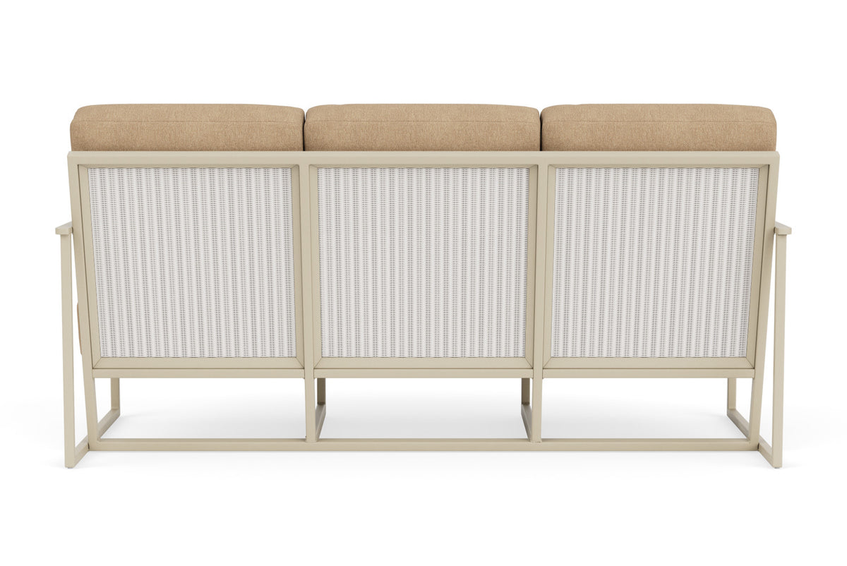 Lloyd Flanders Summit Sofa in Linen with Hayden Sand fabric, view 7