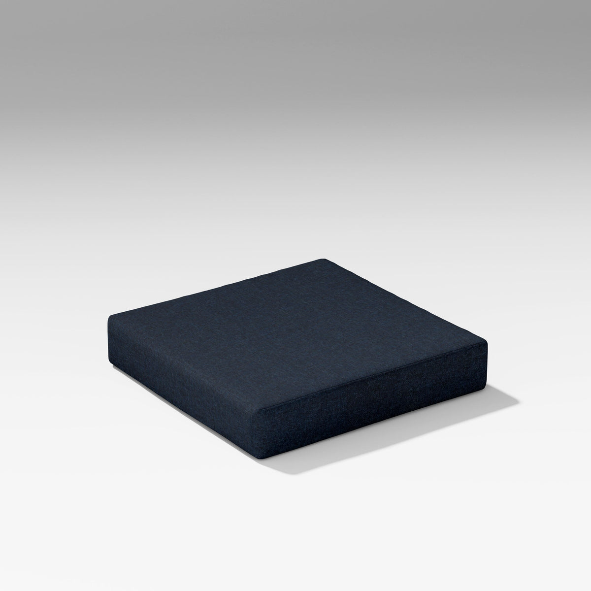 POLYWOOD PW Designer Series Latitude Modular Ottoman Seat Cushion in Marine Indigo
