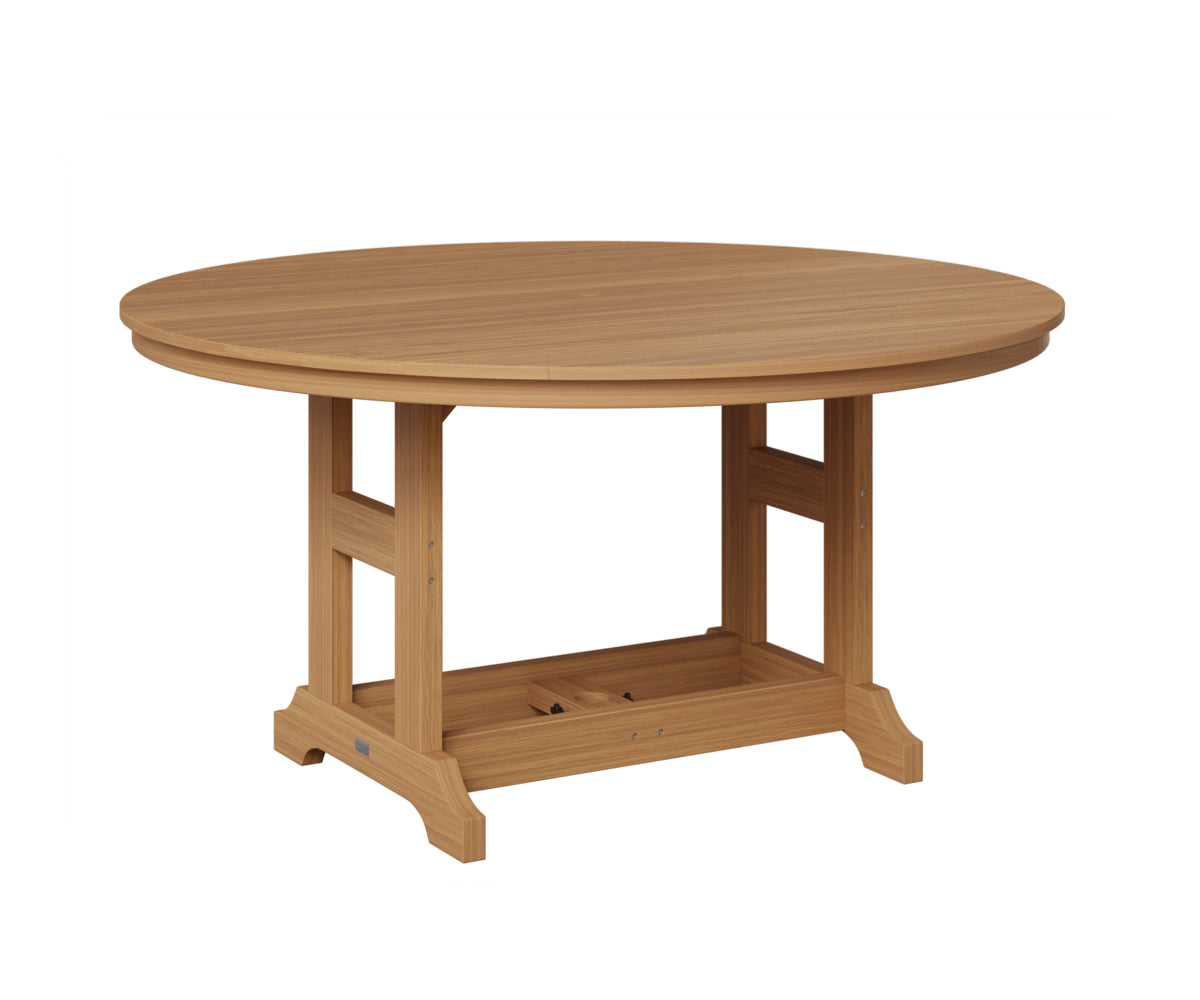 Berlin Gardens Garden Classic 60" Round Table in Natural Teak