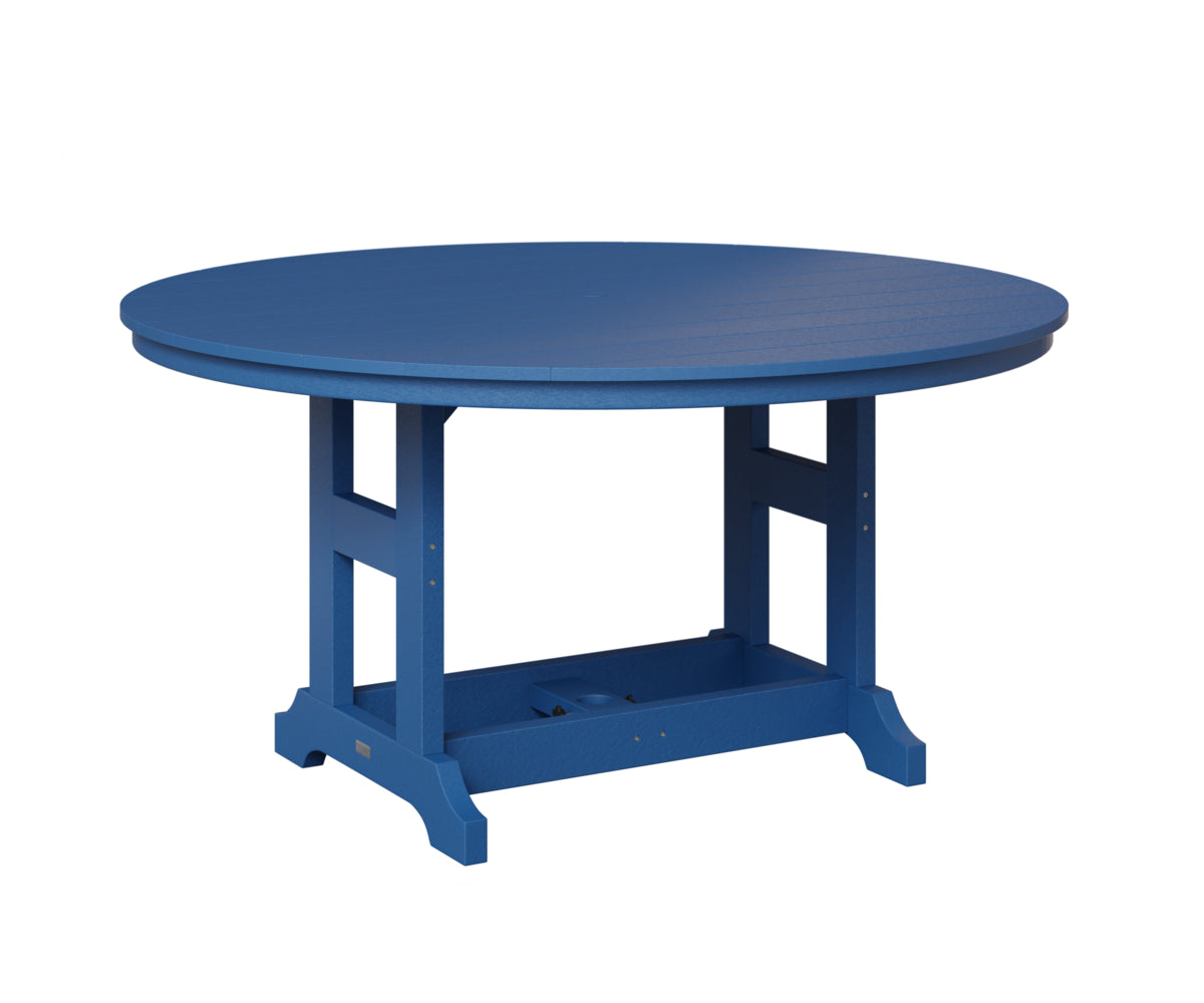 Berlin Gardens Garden Classic 60" Round Table in Pacific Blue