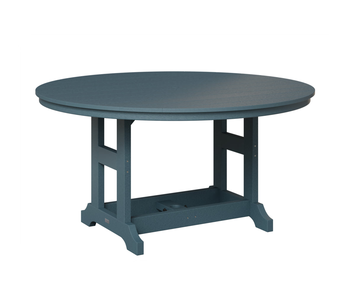 Berlin Gardens Garden Classic 60" Round Table in Slate