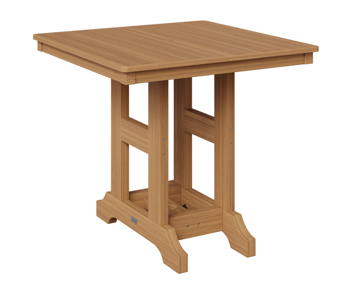 Berlin Gardens Garden Classic 33" Square Table in Natural Teak