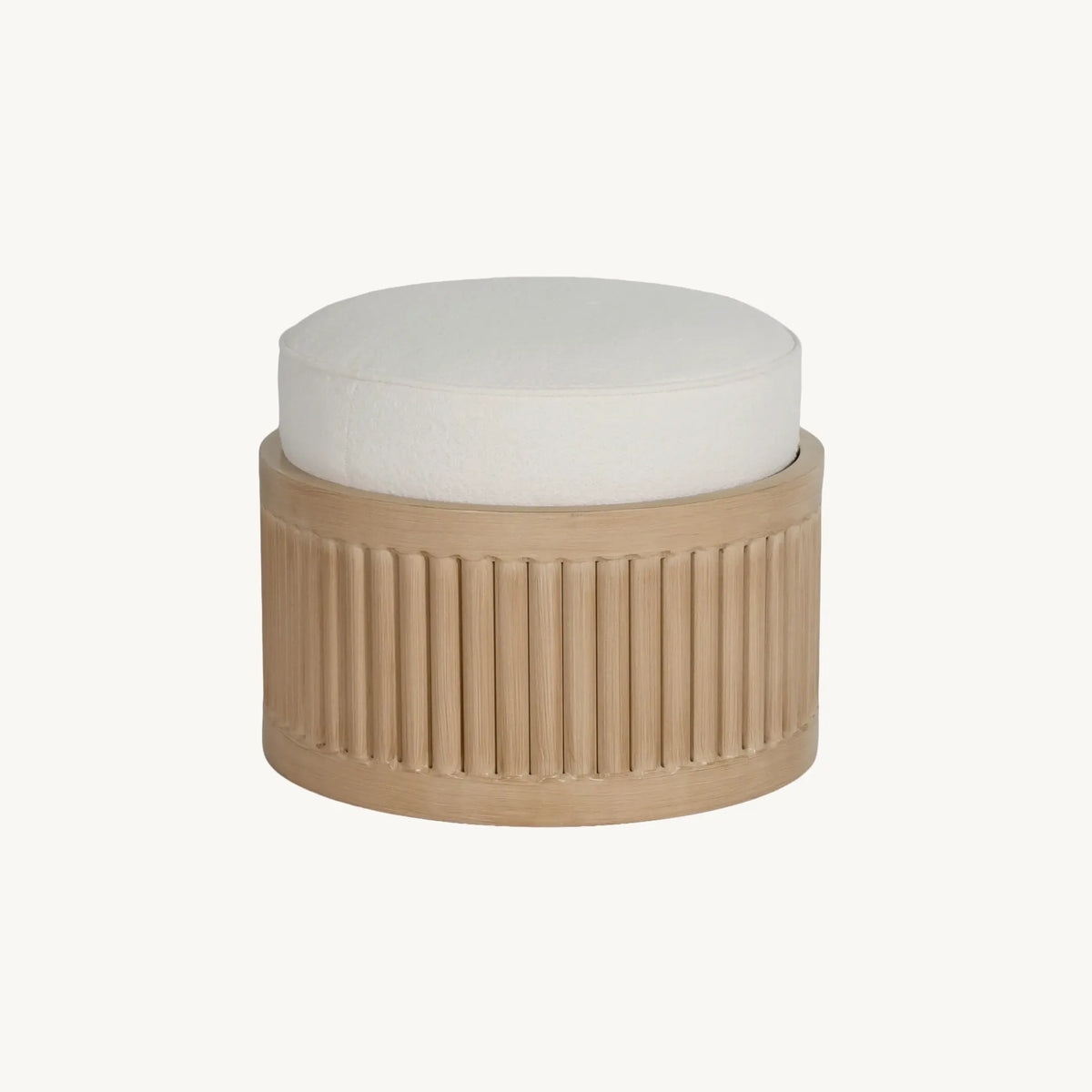Castelle Nosara Cushioned Pouf, view 2