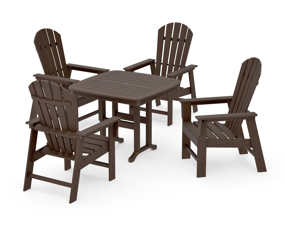 POLYWOOD South Beach 5-Piece Dining Set in Kona
