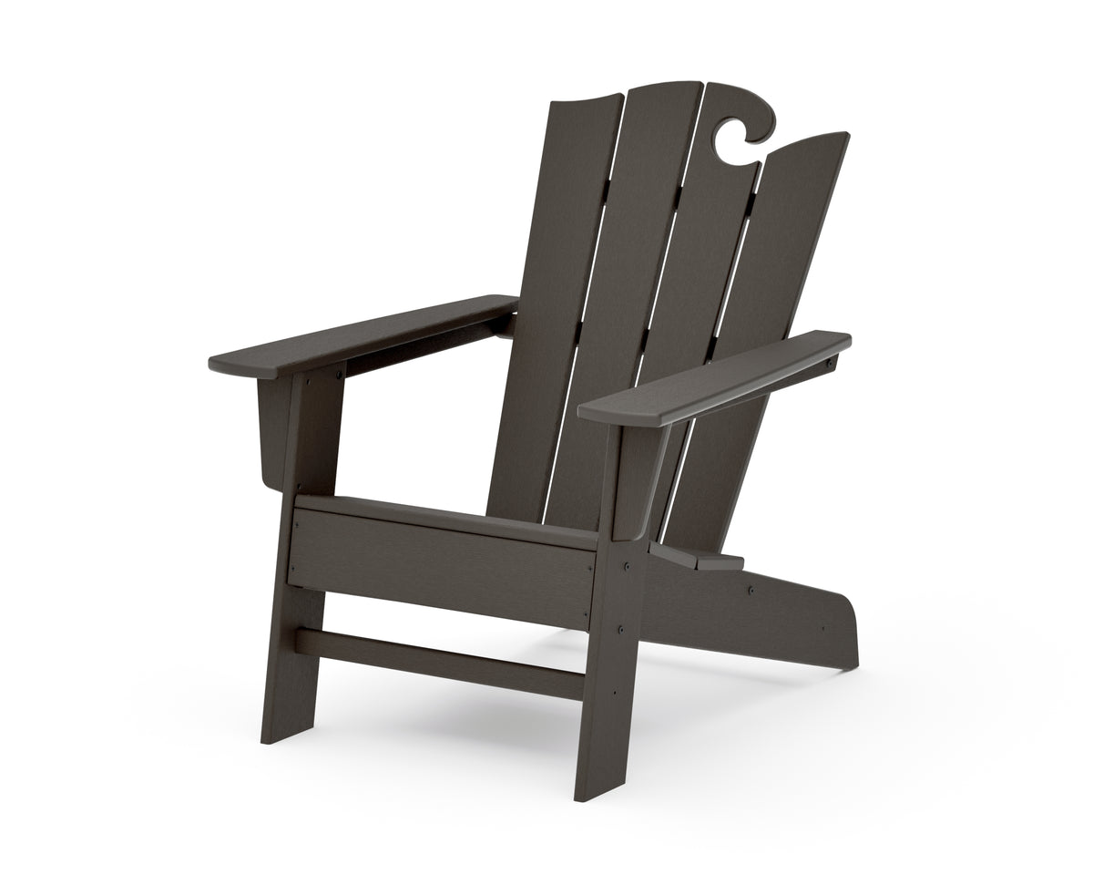 POLYWOOD The Ocean Chair in Vintage Coffee