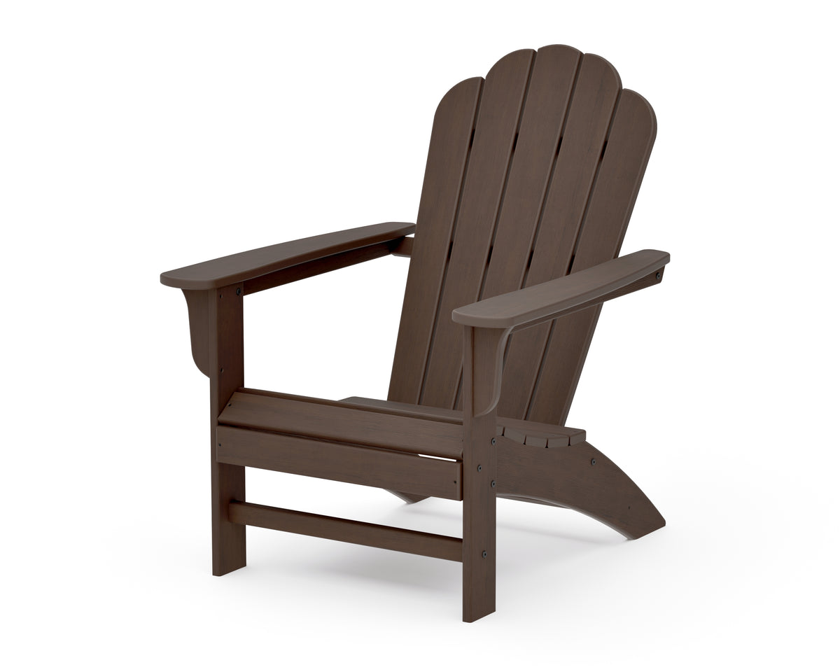 POLYWOOD Cottage Adirondack Chair in Kona