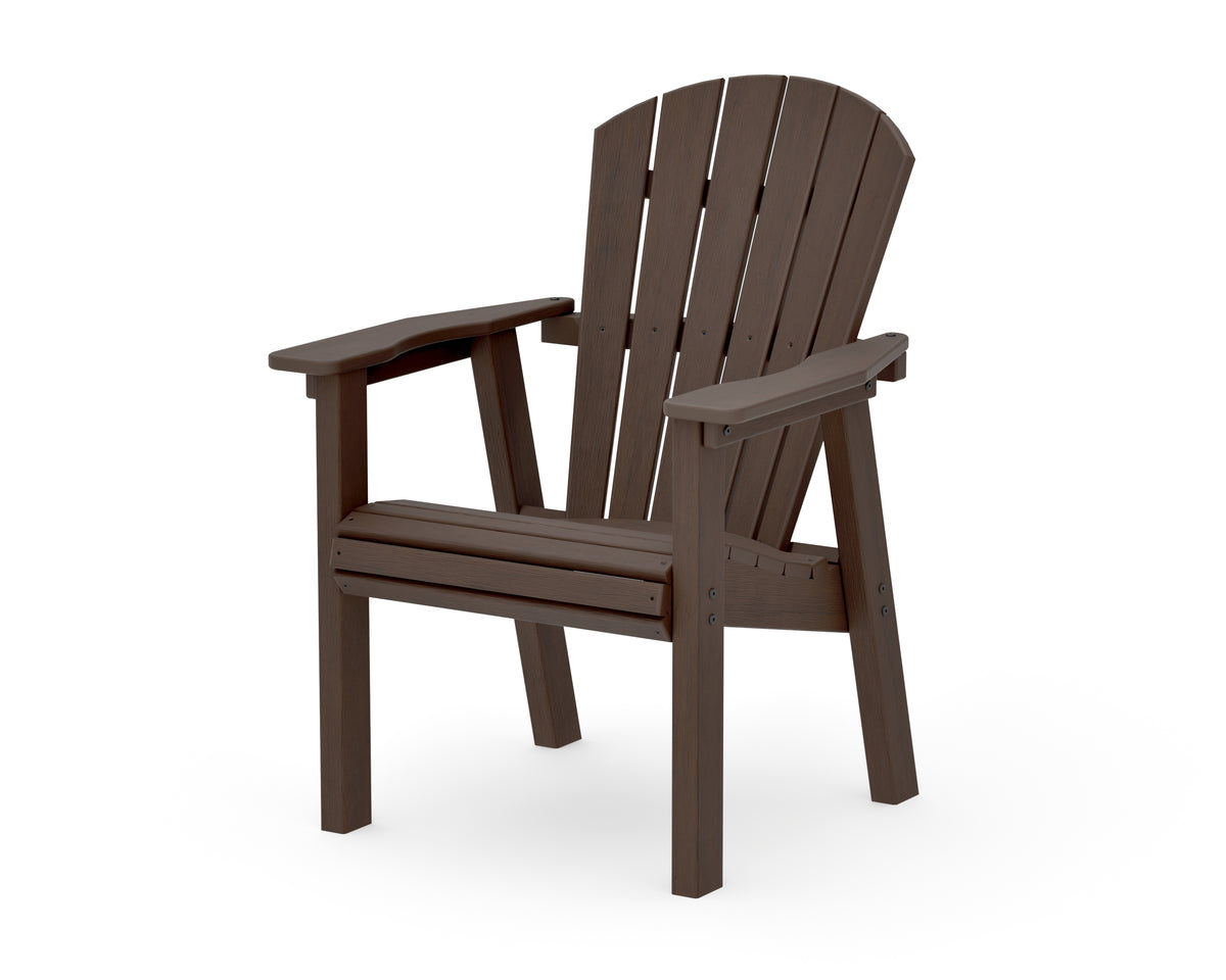 POLYWOOD Seashell Dining Chair in Kona