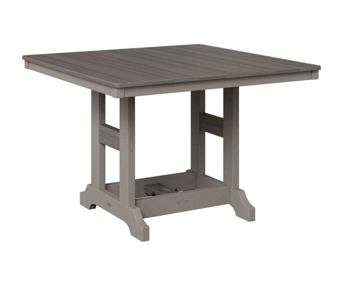 Berlin Gardens Garden Classic 44" Square Table, lifestyle photo 1