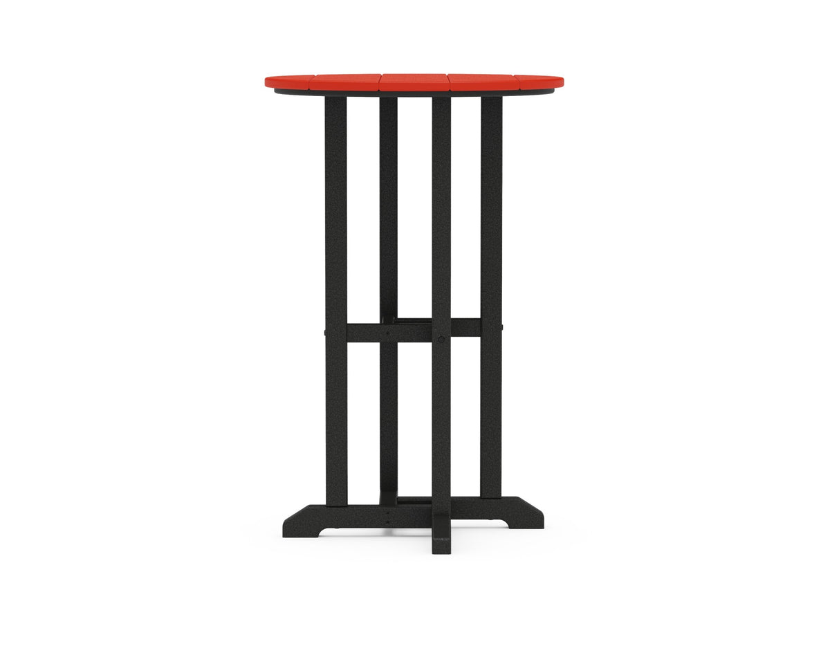POLYWOOD Contempo 24" Round Counter Table angle view