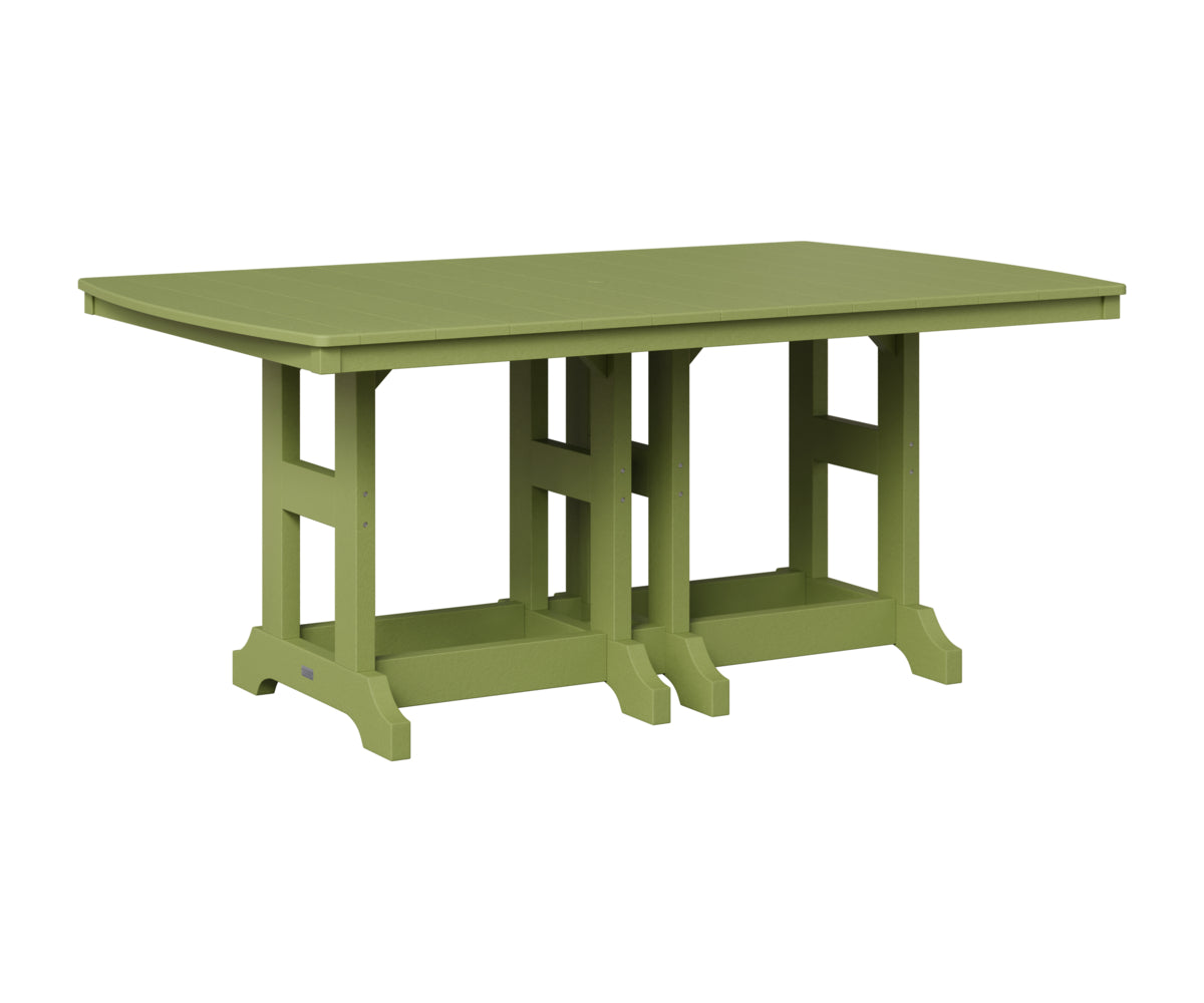 Berlin Gardens Garden Classic 44" x 72" Rectangular Table in Kiwi Green