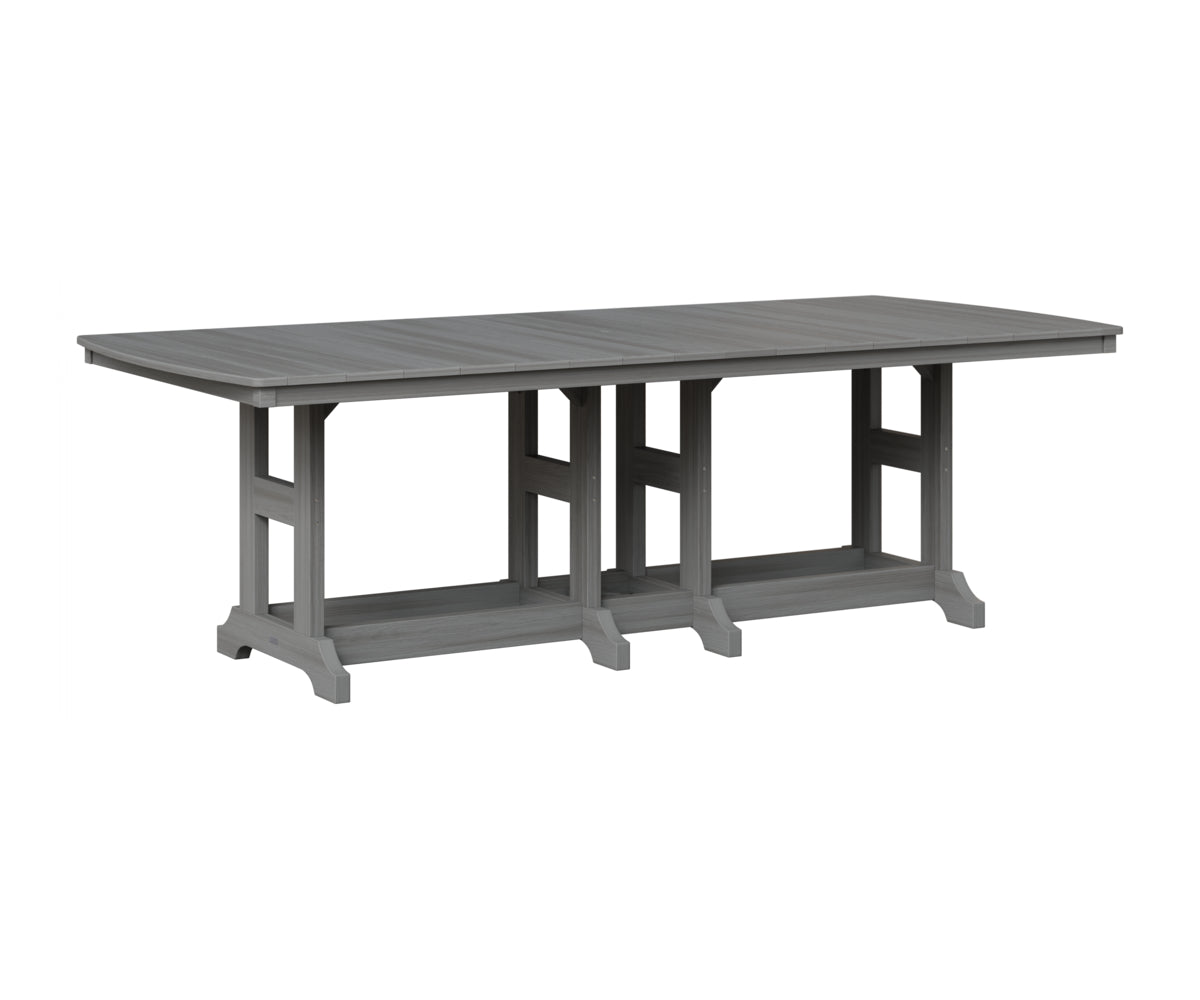 Berlin Gardens Garden Classic 44" x 96" Rectangular Table in Driftwood Gray