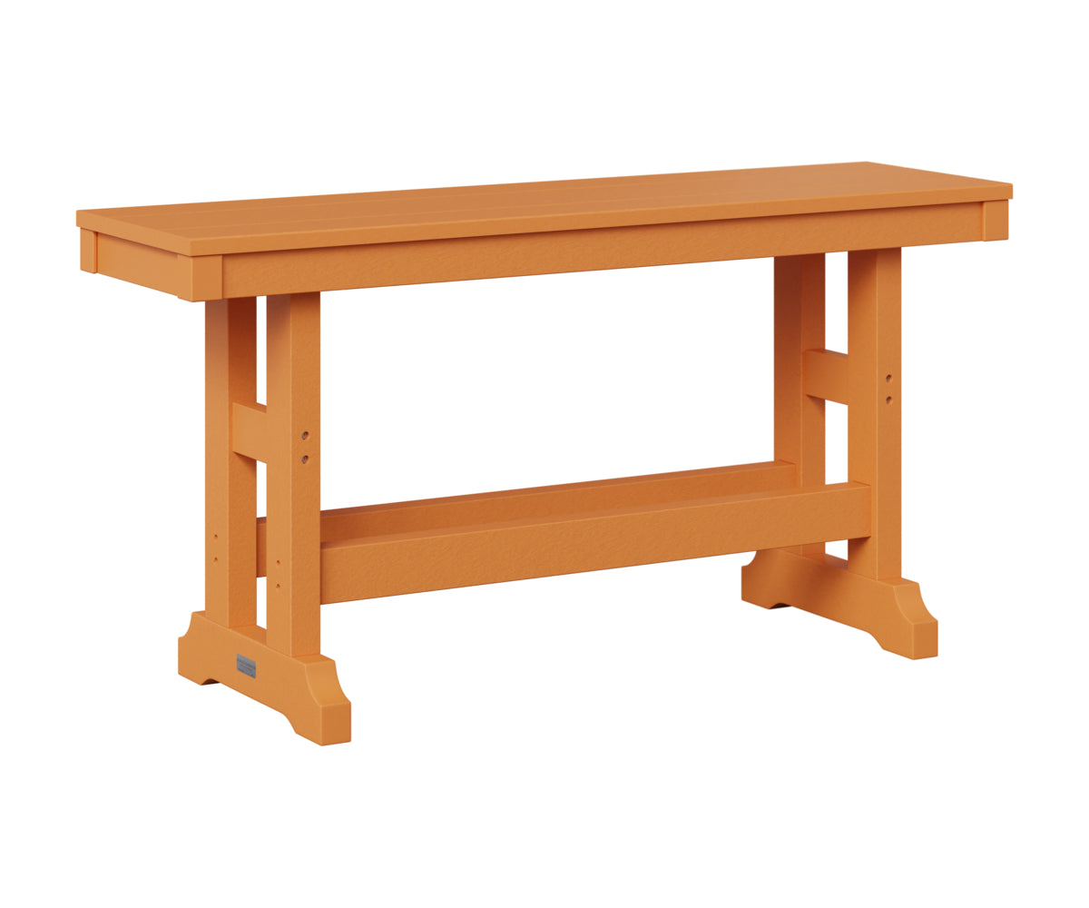 Berlin Gardens Garden Classic 44" Dining Bench in Mango Orange