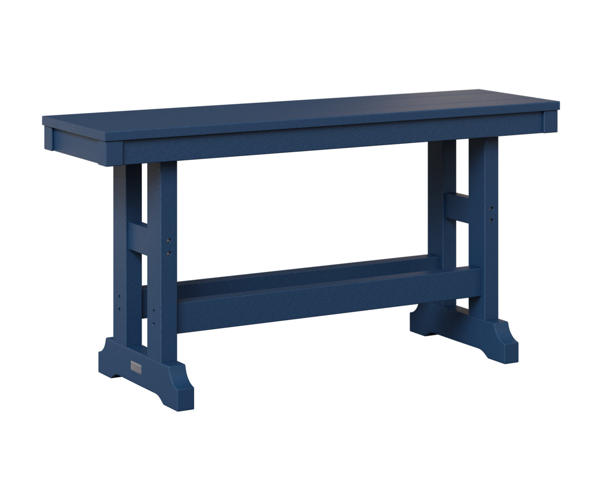 Berlin Gardens Garden Classic 44" Dining Bench in Navy Blue