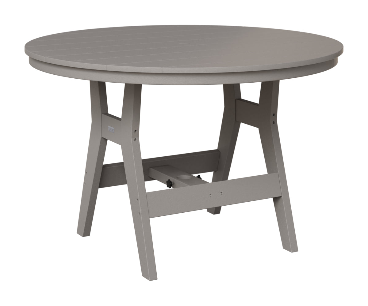 Berlin Gardens Harbor 48" Round Table in Light Gray