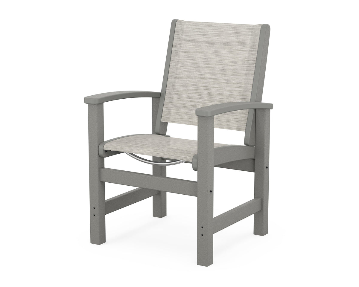 POLYWOOD Coastal Dining Chair in Slate Grey