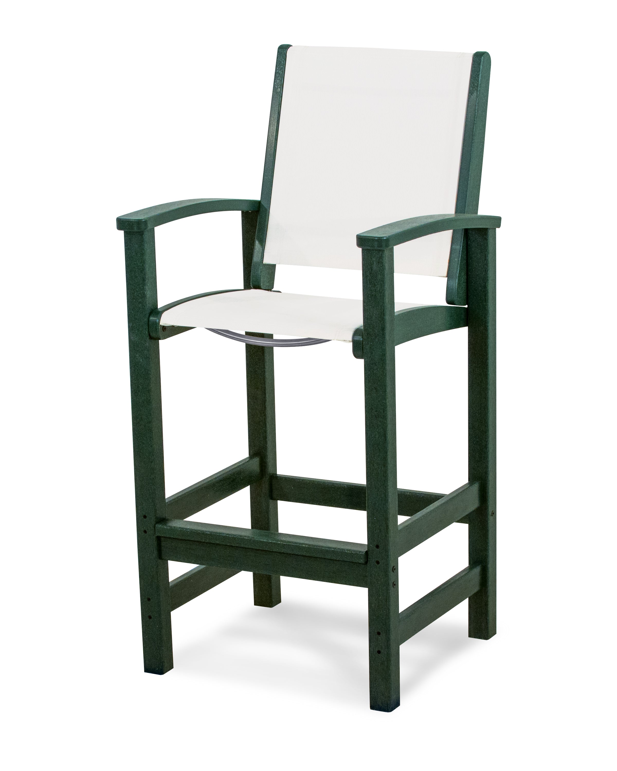 POLYWOOD Coastal Bar Chair