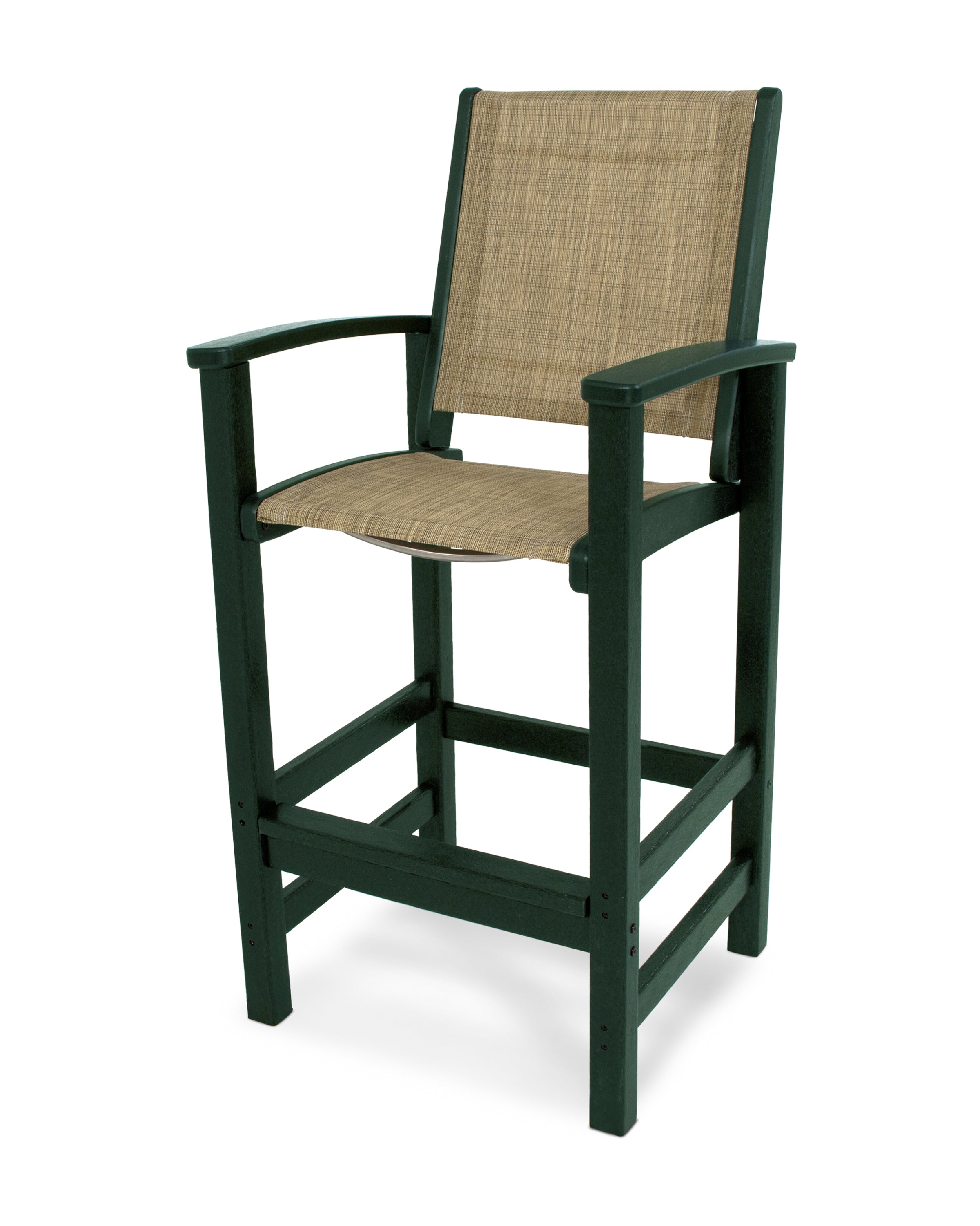 POLYWOOD Coastal Bar Chair